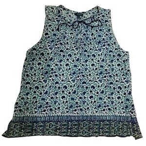 Lucky Brand Sleeveless Blouse, Size Large